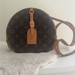 Louis Vuitton Monogram Boite Chapeau Souple MM w/Box